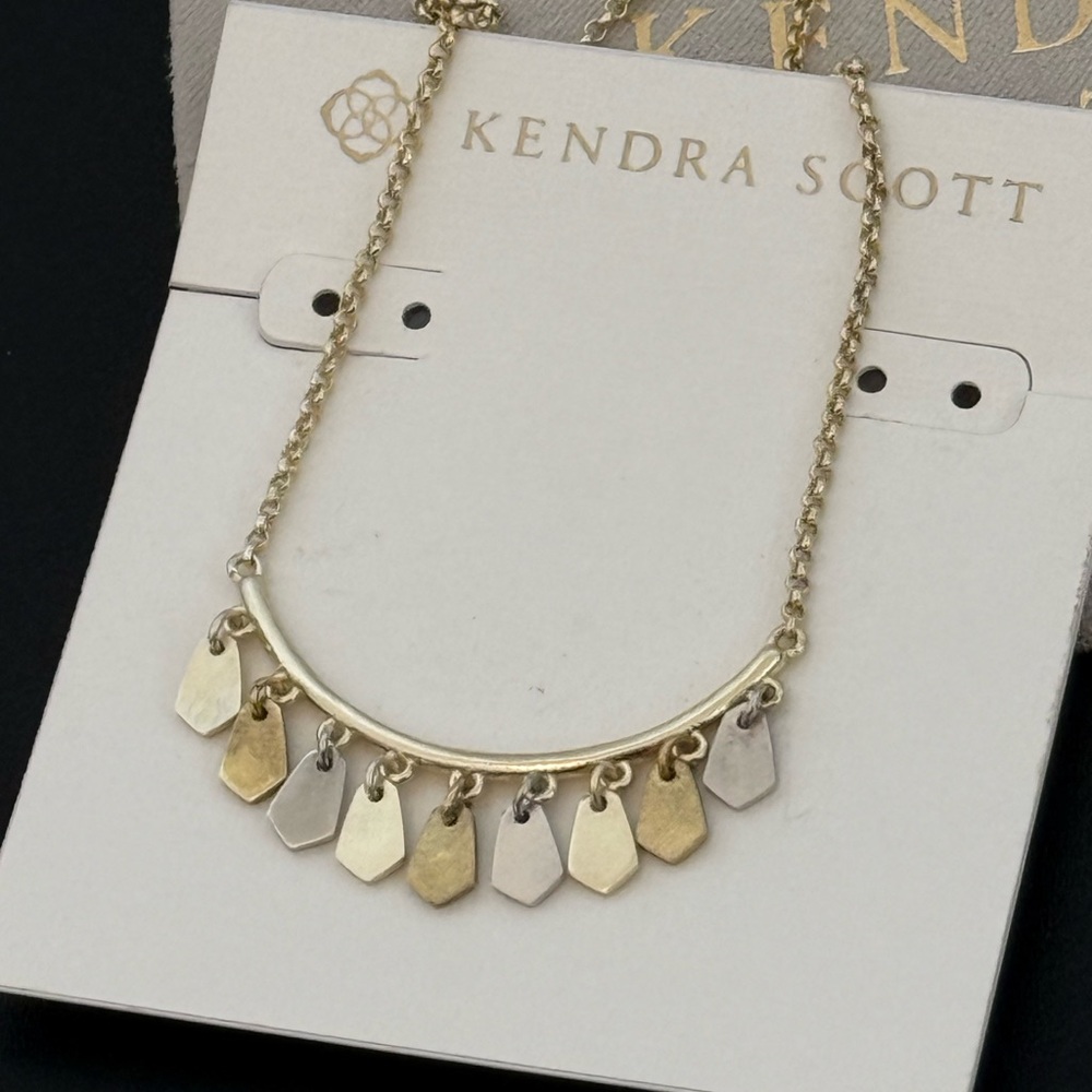 Kendra Scott Sydney short pendant necklace - mixed metal